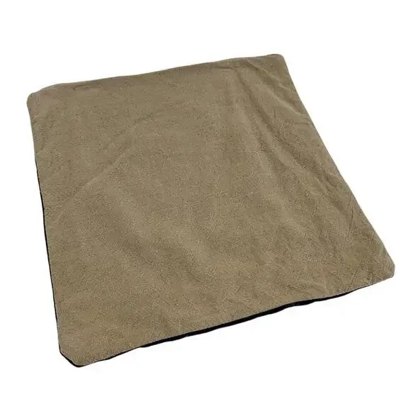 Pottery Barn Pillow Cases Blue Brown 19”x19” - Picture 4 of 6